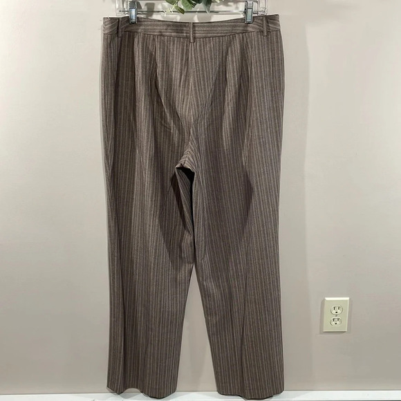 NWOT Peck & Peck Collection Flat Front Trouser Pants 14 - Picture 5 of 15